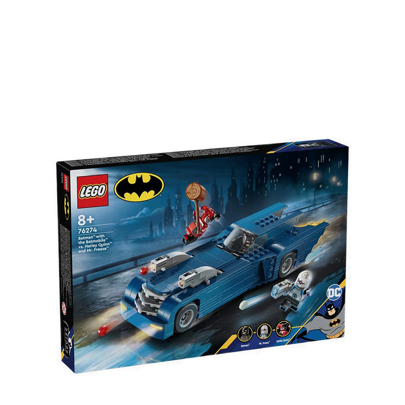 LEGO® Batman™ with the Batmobile™ vs. Harley
Quinn™ and Mr. Freeze™ - 76274