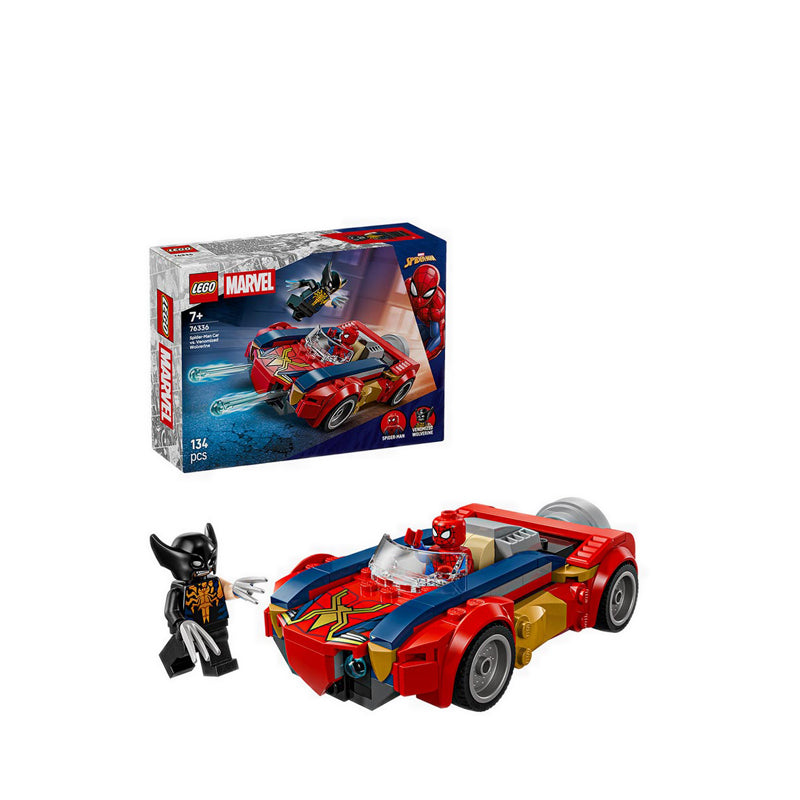 LEGO® Super Heroes Marvel Spider-Man Car vs. Venomized Wolverine - 76336