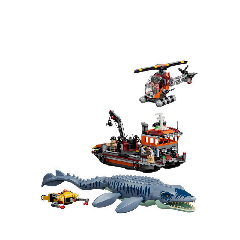 LEGO® Jurassic World Mosasaurus Dinosaur Boat Attack - 77983
