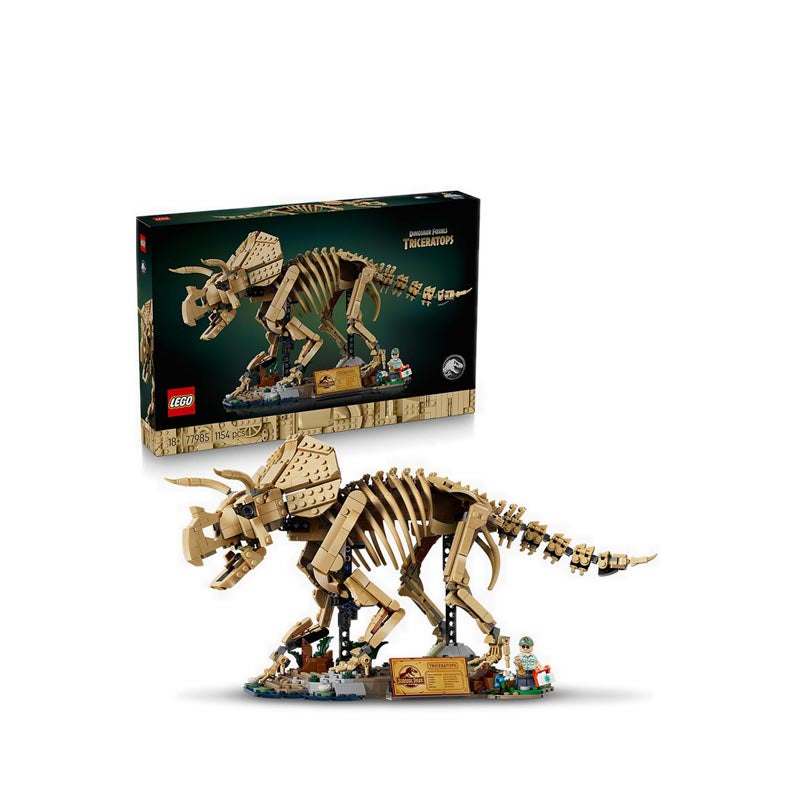 LEGO® Jurassic World Dinosaur Fossils: Triceratops - 77985