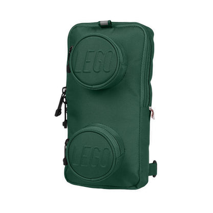 LEGO® Earth Green Brick 1x2 Sling Bag Light – 20207B-0141