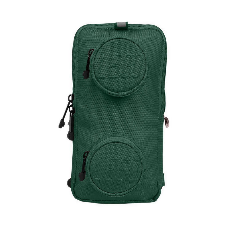 LEGO® Earth Green Brick 1x2 Sling Bag Light – 20207B-0141