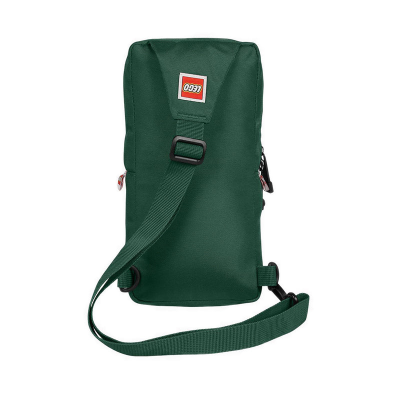 LEGO® Earth Green Brick 1x2 Sling Bag Light – 20207B-0141