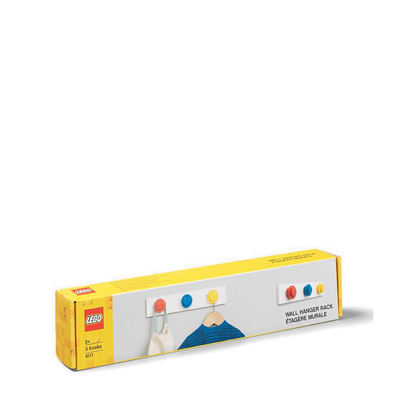 LEGO® Wall Hanger Rack Red Blue Yellow - 41110001