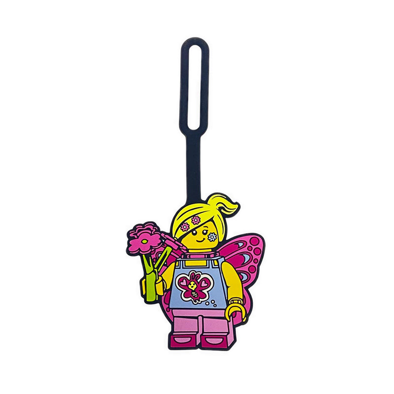 LEGO Butterfly Girl Bag tag - 52853