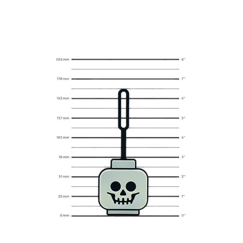 LEGO® Minifigures™Bag Tag Skeleton Head Glow-in-the-Dark - 53648