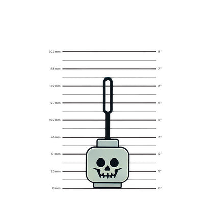 LEGO® Minifigures™Bag Tag Skeleton Head Glow-in-the-Dark - 53648
