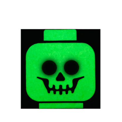 LEGO® Minifigures™Bag Tag Skeleton Head Glow-in-the-Dark - 53648