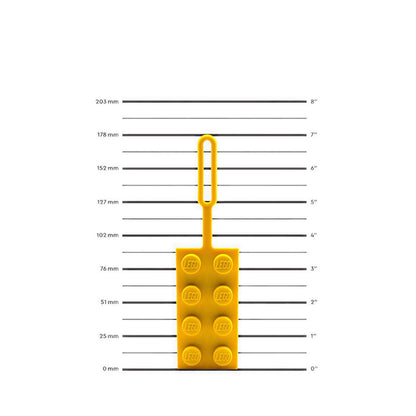 LEGO® Bag Tag 2x4 Yellow - 53657