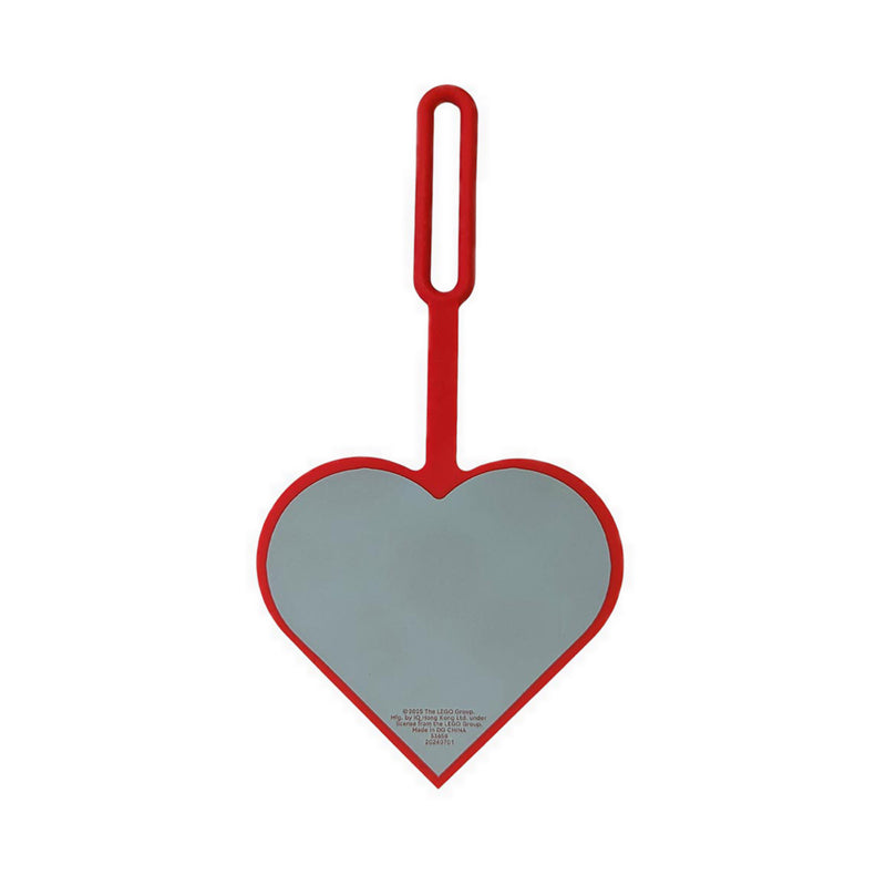 LEGO® Bag Tag 3X3 Heart Red - 53658