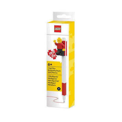 LEGO® Pen Pal Gel Pen with Minifigure Red - 53704