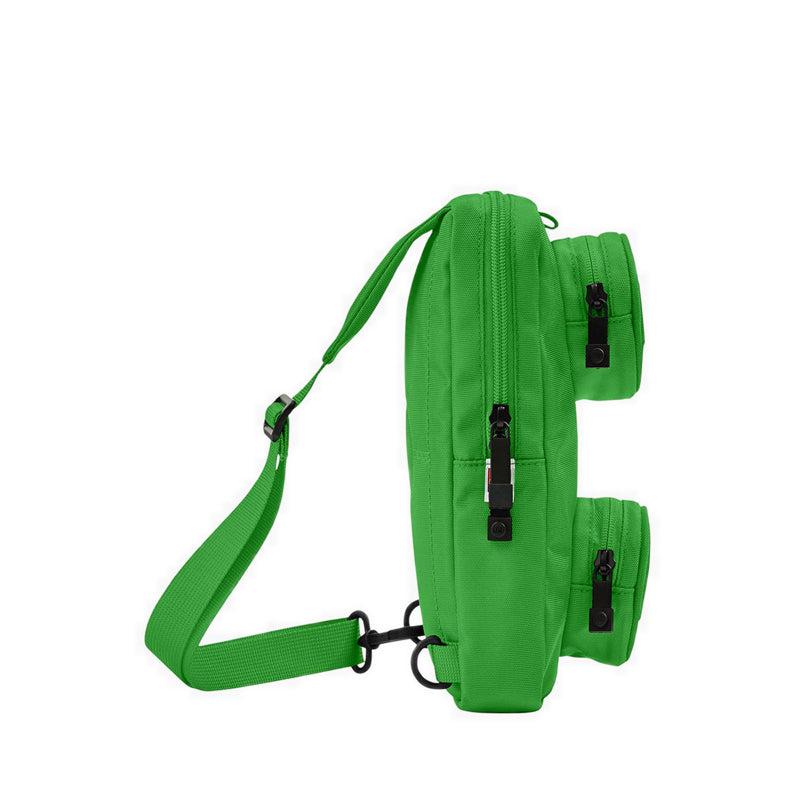 LEGO Brick 1x2 Sling Bag Bright Green - GP-63901