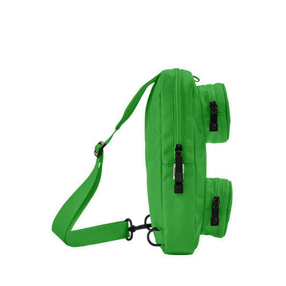 LEGO Brick 1x2 Sling Bag Bright Green - GP-63901