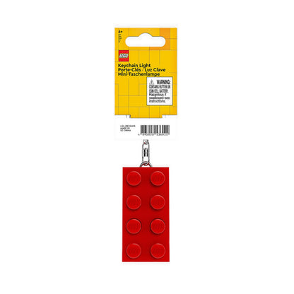 LEGO® Minifigurines™ Keychain Light 2x4 Brick-Red - KE234HR