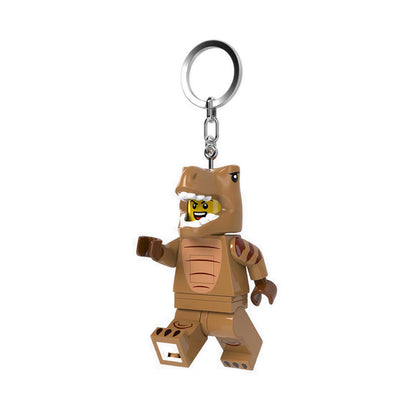 LEGO® Minifigures™ Keychain Hang Tag Light T-Rex Guy - KE237H