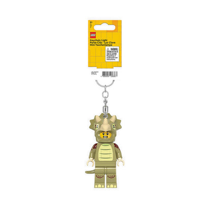 LEGO® Minifigures™ Keychain Hang Tag Light Triceratops Costume Fan - KE238H