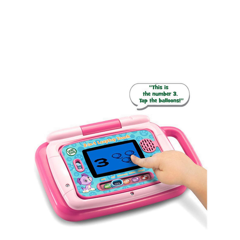 Leapfrog 2 in 1 LeapTop Touch Pink - LPF80-600950