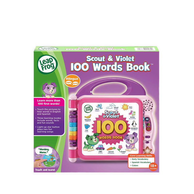 LEAPFROG SCOUT & VIOLET 100 WORDS BOOK^TM (LFUS) - LPF80-601560