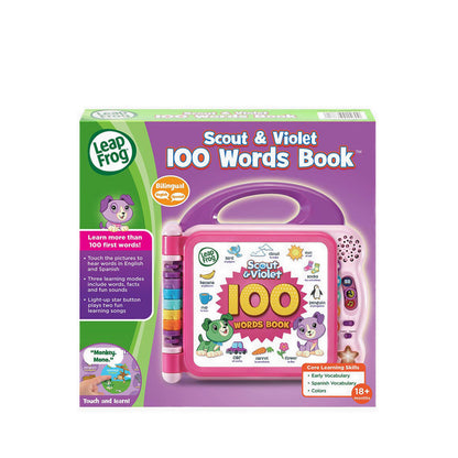 LEAPFROG SCOUT & VIOLET 100 WORDS BOOK^TM (LFUS) - LPF80-601560