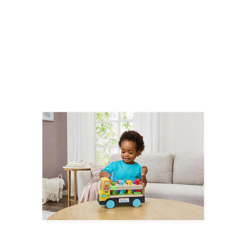 LEAPFROG TAP A PEG WOODEN TRUCK - LPF80-619500