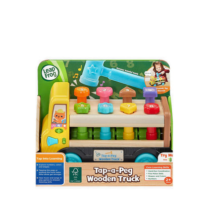 LEAPFROG TAP A PEG WOODEN TRUCK - LPF80-619500