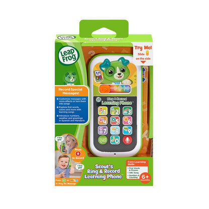 LEAPFROG SCOUTS RING RECORD PHONE (LFUS) - LPF80-620900