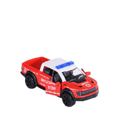 MAJORETTE RESCUE WORLD FORD F-150 RAPTOR SOS EMERGENCY 112