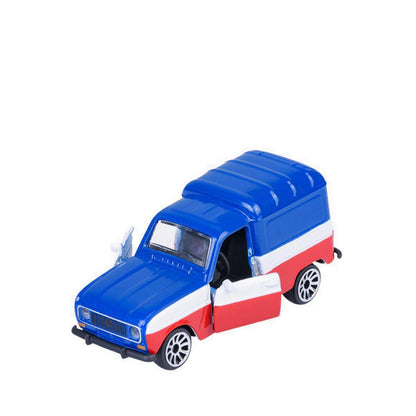 MAJORETTE RENAULT 4L BLEU ET FRANCE RENDU