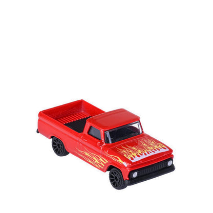 MAJORETTE STREET CARS CHEVROLET C10 FLAME DECO RIDE NOW