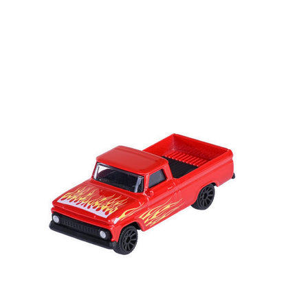 MAJORETTE STREET CARS CHEVROLET C10 FLAME DECO RIDE NOW