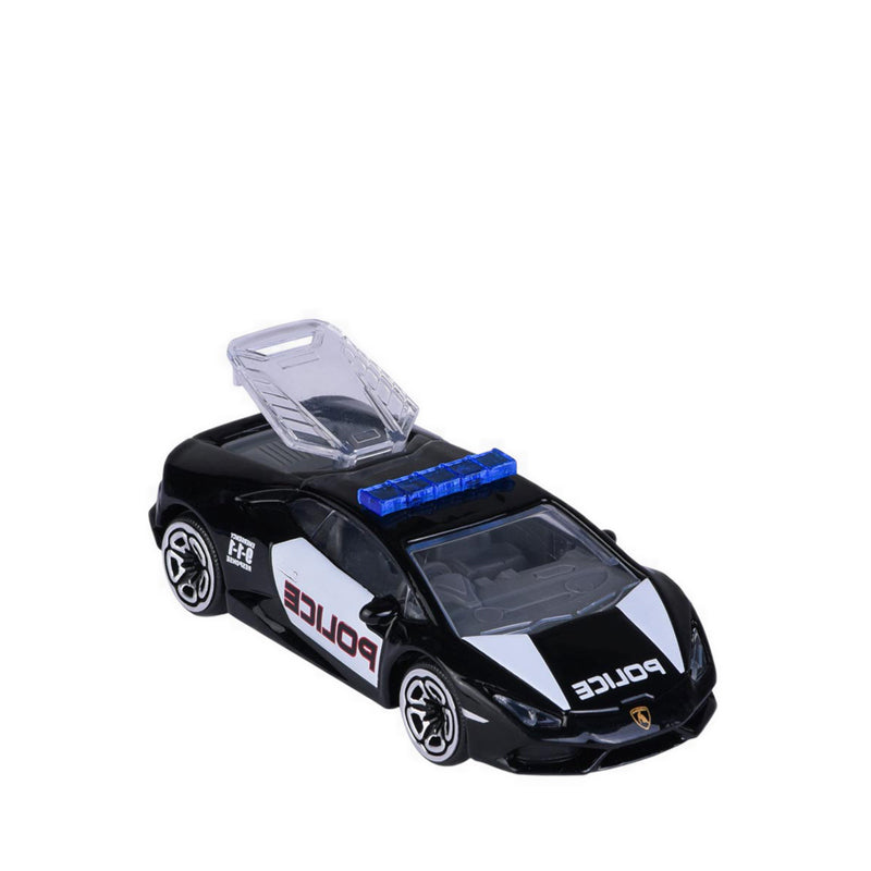 MAJORETTE RESCUE WORLD LAMBORGHINI HURACAN SOS POLICE