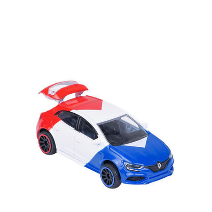 MAJORETTE RENAULT MEGANE R.S. BLEU ET FRANCE RENDU