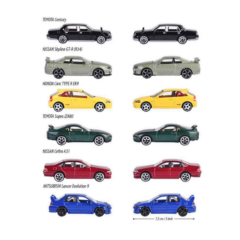 MajoretteNissan Skyline Gt-R R34 Chase Car - MAJ120233D010