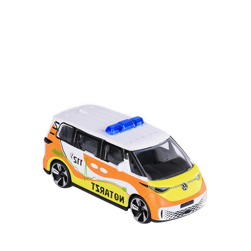 MAJORETTE RESCUE WORLD VW ID BUZZ SOS NOTARZT
