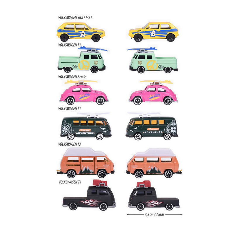 Majorette VW T1 ADVENTURE W/ CANOE - MAJ120243A370