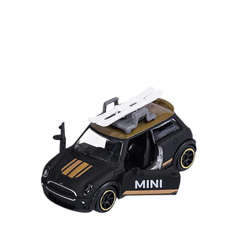 MAJORETTE 2002 MINI COOPER S DELUXE W SKI