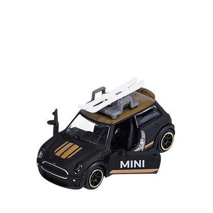 MAJORETTE 2002 MINI COOPER S DELUXE W SKI