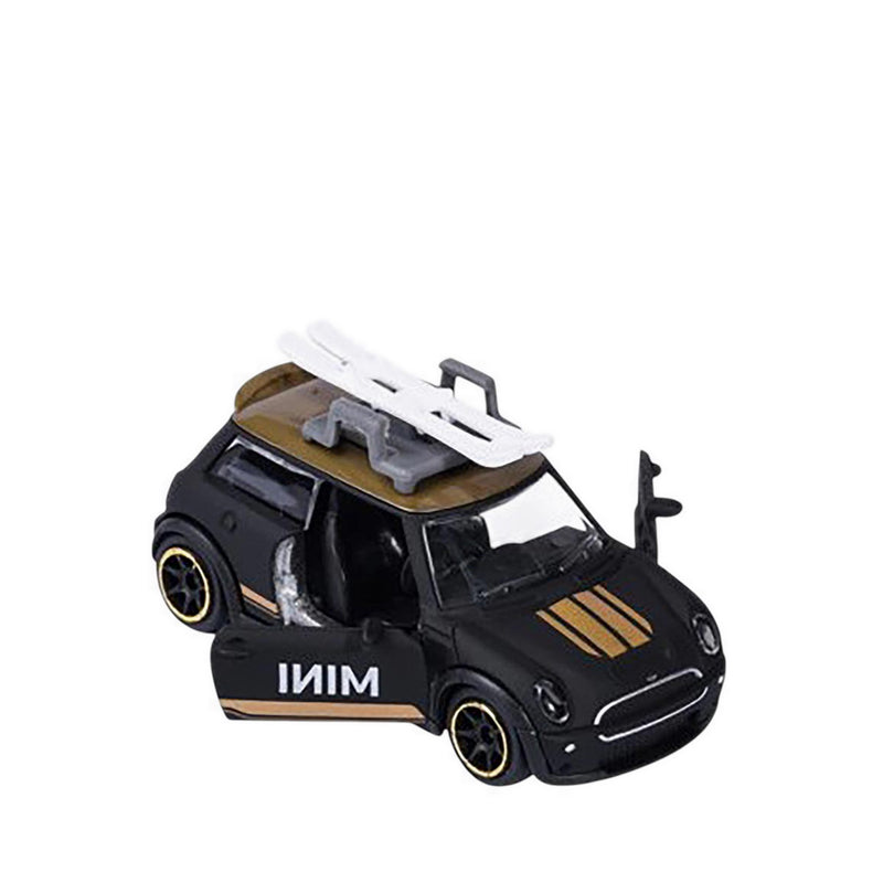 MAJORETTE 2002 MINI COOPER S DELUXE W SKI