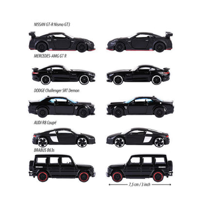 Majorette Black Edition 5 Pieces Giftpack - MAJ212053174