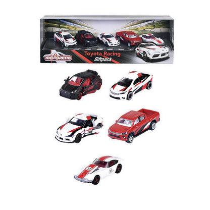 Majorette TOYOTA Racing 5 Pieces Giftpack - MAJ212053189