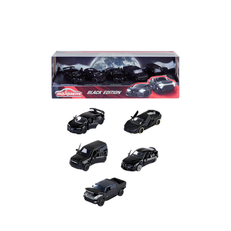 MAJORETTE BLACK EDITION 5 PACK - MAJ212053191