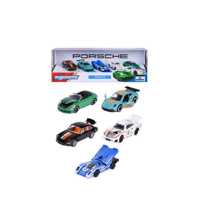 MAJORETTE Porsche 5 Pack