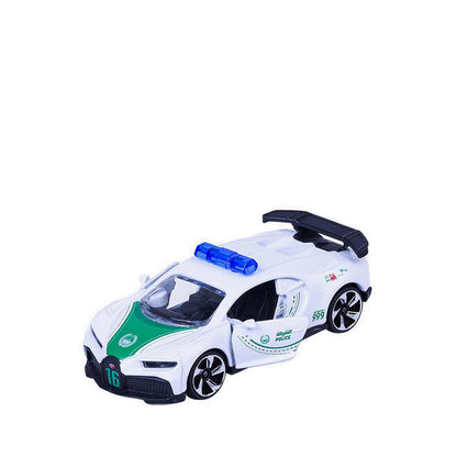 MAJORETTE BUGATTI CHIRON PUR SPORT SOS DUBAI POLICE 2025