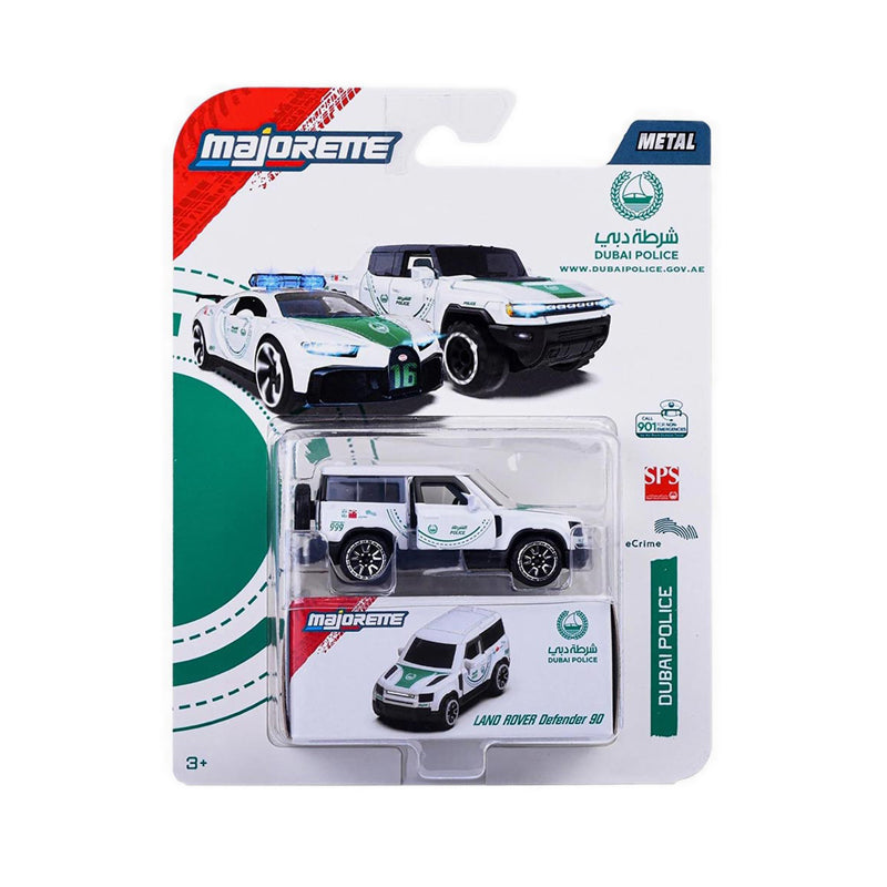 MAJORETTE LAND ROVER D90 SOS DUBAI POLICE 2025