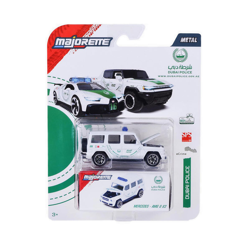 MAJORETTE MERCEDES AMG G 63 SOS DUBAI POLICE 2025