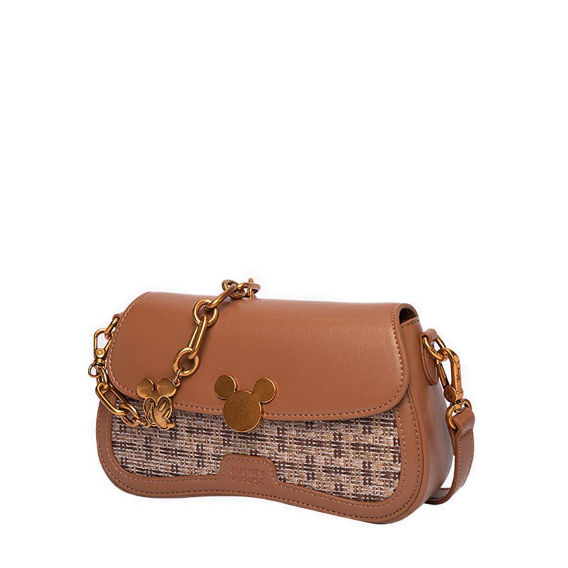 MESUCA DISNEY  SHOULDER BAG BROWN 2 - MC5195A1