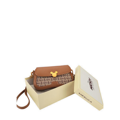 MESUCA DISNEY  SHOULDER BAG BROWN 2 - MC5195A1