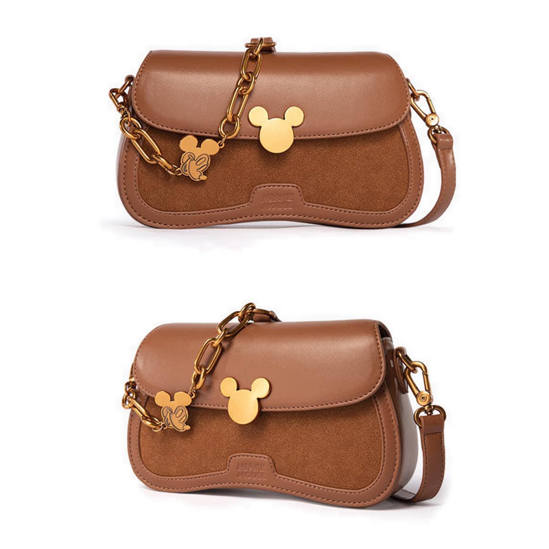 MESUCA DISNEY  SHOULDER BAG BROWN 4 - MC522195B