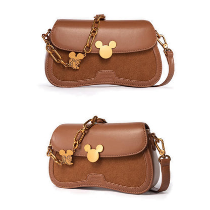 MESUCA DISNEY  SHOULDER BAG BROWN 4 - MC522195B