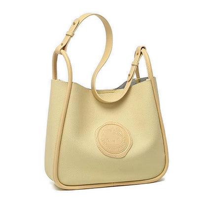 MESUCA SANRIO SHOULDER TOTE BAG LYELLOW - MC524950LY